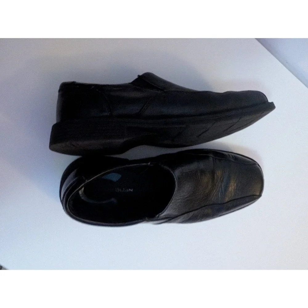Nunn Bush Men's Leather Upper Loafer Black  Size 8.5